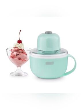 Dash Ice Cream Maker Bowl Machine in Mint Blue Soldout NWTs